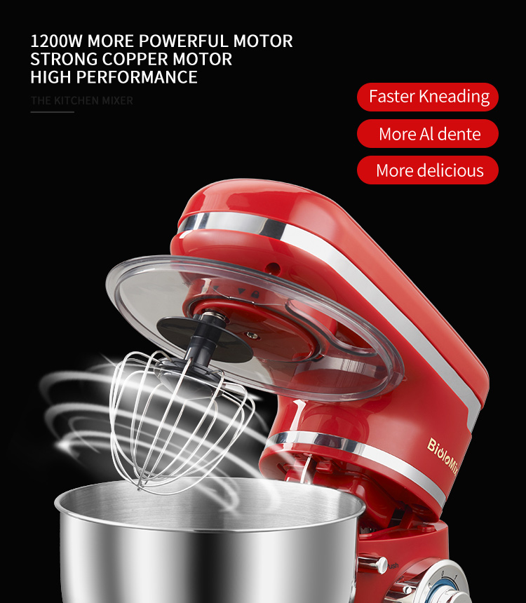 1200W 4L 6-Speed Electric Mixer Set 1200W 4L 6-Speed Electric Mixer Set