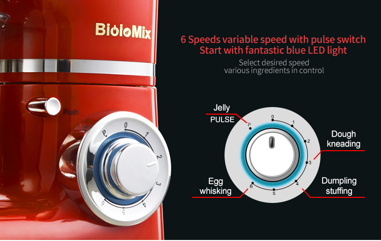 1200W 4L 6-Speed Electric Mixer Set 1200W 4L 6-Speed Electric Mixer Set