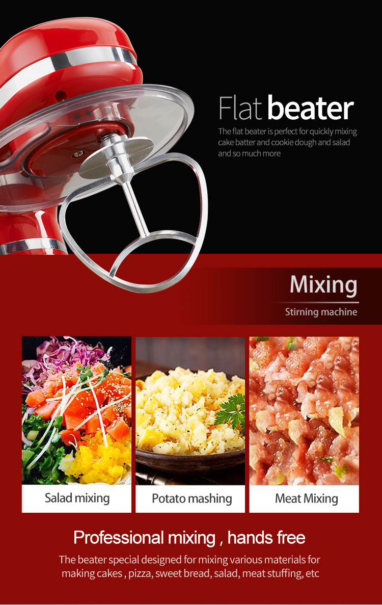1200W 4L 6-Speed Electric Mixer Set 1200W 4L 6-Speed Electric Mixer Set